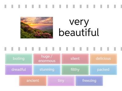 Strong adjectives GW B1+ 