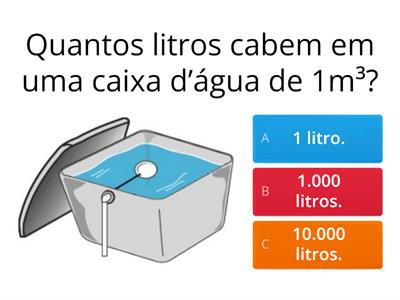 Matemática - Volume e medidas de capacidade