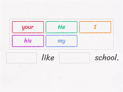 Possessives