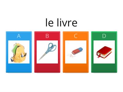 Qu'est-ce que c'est ( Les objets d`école )