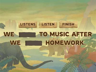 SIMPLE PRESENT 3RD PERSON