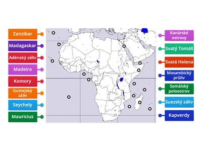 Afrika - ostrovy