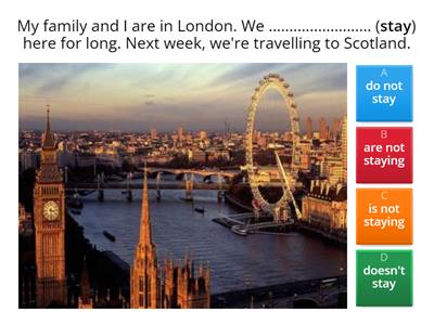 Present Simple vs Present Continuous