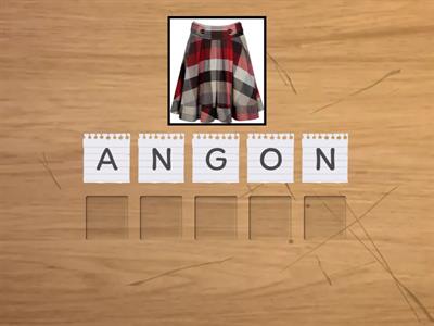 ANAGRAMMA GA GO GU GHI GHE