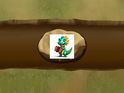 запомни и найди картинки . диндзавры и звук р