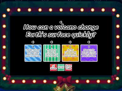 Rapid Changes to Earth Quiz 