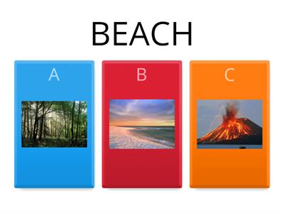 GEOGRAPHICAL FEATURES (quiz)