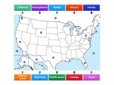 The USA - Geography