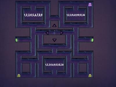 Factors and Multiples- Maze Chase