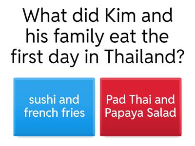 Reading comprehension