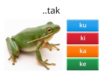 suku kata ka ki ku ke ko -Kuis