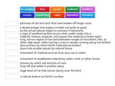 4th - Earths Processes