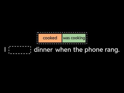 Past continuous vs past simple