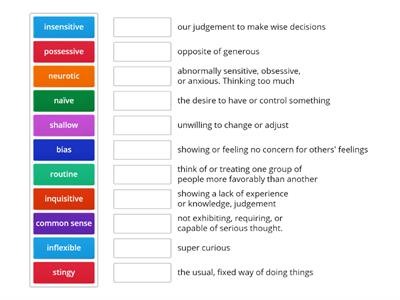 GPE August vocab