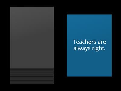 Controversial Statements