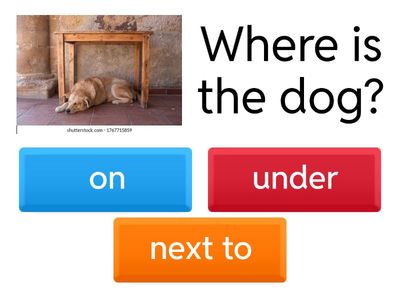 PREPOSITIONS OF PLACE