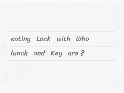 Kid's Box 4 unit 1 Lock and key after listening