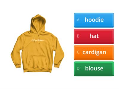 Clothes - learning vocabulary (reading) 2