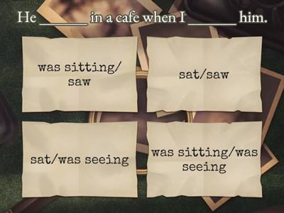 Past Simple/Past Continuous