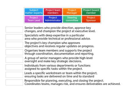 Project Management Role 