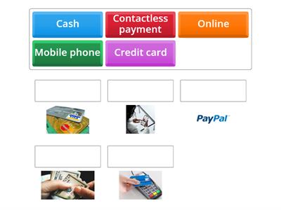 U8 - Payment methods - vocab