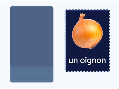 French Foods Study Cards