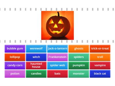 Halloween Vocabulary 