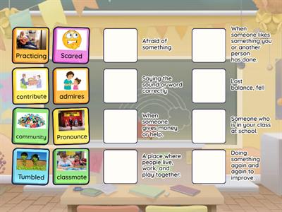 Unit 1 - Wonders Vocabulary