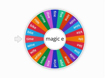 reading i_e - magic e