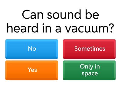 Sound Waves Quiz