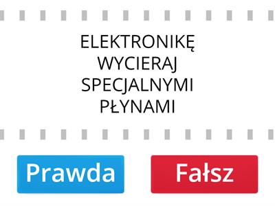 ZASADY DOTYCZĄCE SPRZĄTANIA