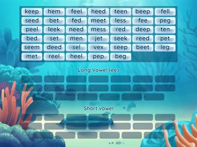 Short Vowel/Long Vowel (e/ee)