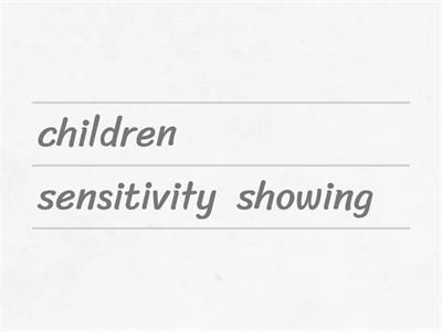 Childcare workers can treat children with dignity and respect by: