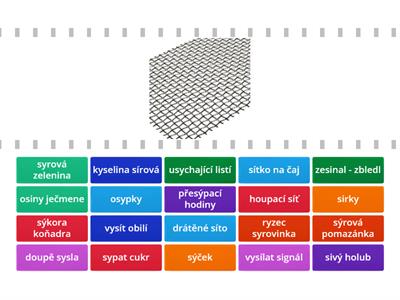 Vyjmenovaná slova po S - slovní zásoba