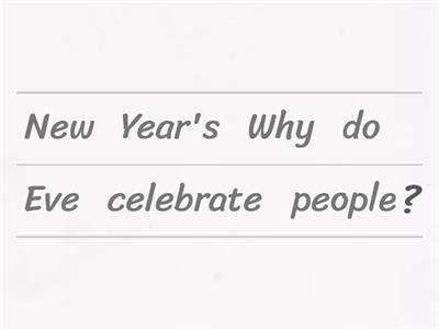 Wh- question words (Who, What, When, Where, Why, How)