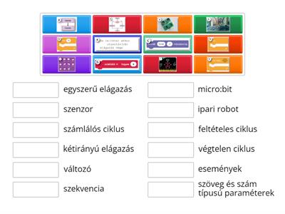 Algoritmizálás / robotika 6. osztály