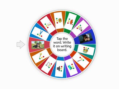 Spin a CVC Word: Tap and Write 
