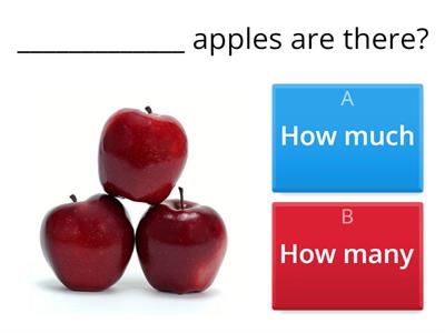 How much / How many - Questions