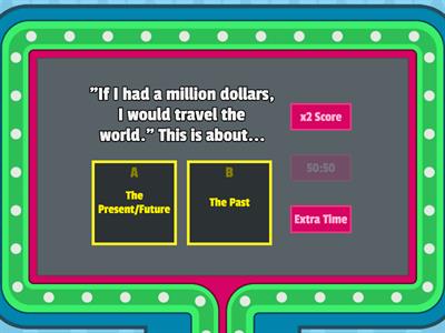 Third Conditional Gameshow!