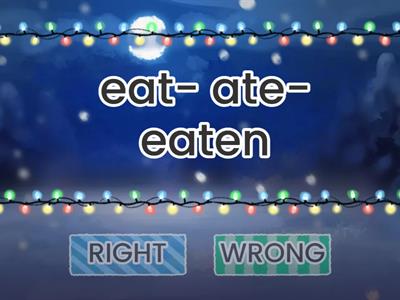 irregular verbs elementary