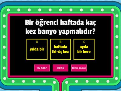 2. sınıf hayat bilgisi sağlıklı hayat