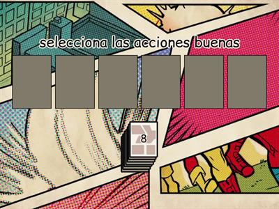 Acciones buenas y malas