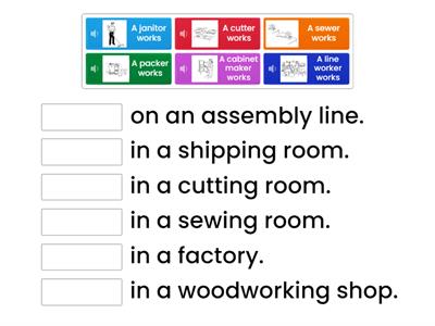 Factory Jobs Sentences