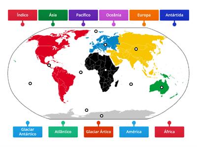  Continentes e Oceanos