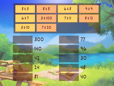 TABLAS DE MULTIPLICAR- CÁLCULO MENTAL