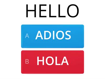 Los saludos (español)