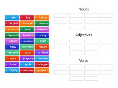 English words (A2-B1)