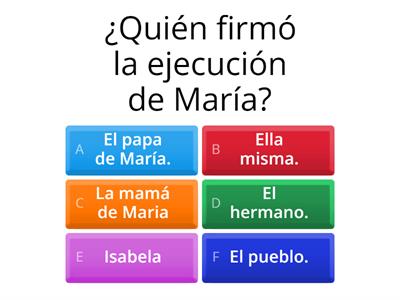 La reina Maria