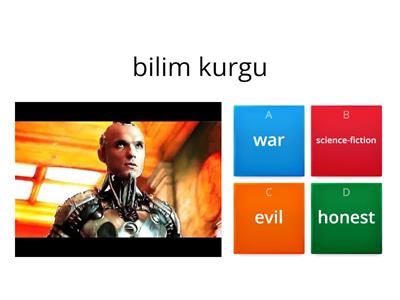 5.SINIF İNGİLİZCE DERSİ 6.ÜNİTE VOCABULARY TEST 