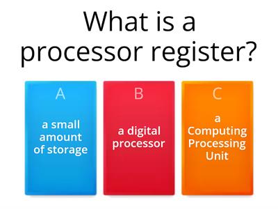 Primary storage devices